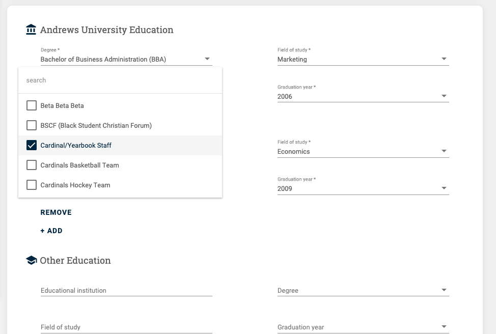 andrews university alumni email settings pop3